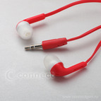 Наушники MP-3 GEnergy STEREO S1, цвет: красный (тех.пак.)