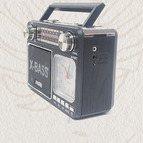 Радио Meier M-U35BT, bluetooth, цвет: черный