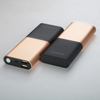 Внешний аккумулятор Connect X7, 6000mAh цвет: золотой