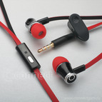 Наушники  MP-3 AVconnect COLOR JM-21, цвет: чёрно-красный с микрофоном