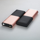 Внешний аккумулятор Connect X7, 6000mAh цвет: розовое золото
