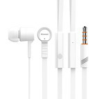 Наушники  MP-3 AVconnect D2, цвет: белый с микрофоном