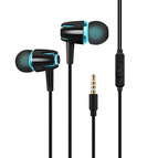 Наушники  MP-3 AVconnect C22, цвет: чёрный с микрофоном