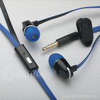 Наушники  MP-3 AVconnect COLOR JM-23, цвет: чёрно-синий с микрофоном